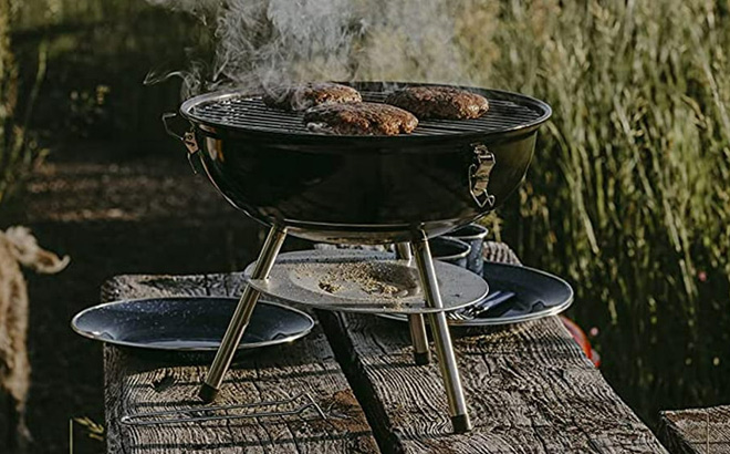 GasOne 14 Inch Portable Charcoal Grill