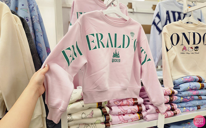 Girls Sanrio Hello Kitty Friends Graphic Sweatshirts Girls Sanrio Hello Kitty Friends Graphic Sweatshirts