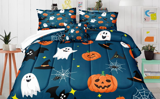 Halloween 4 Piece Comforter Set