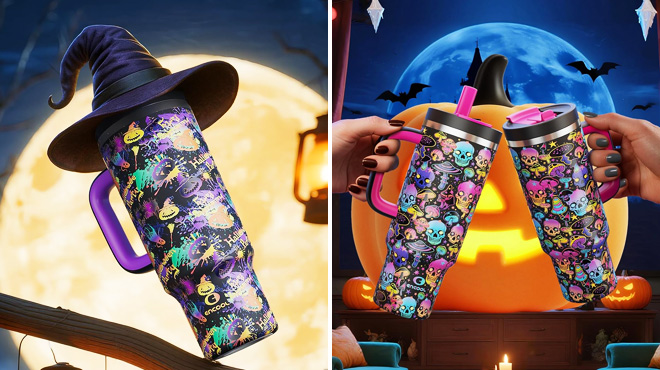 Halloween Insulated Water Bottles Tumblers Halloween Insulated Water Bottles Tumblers