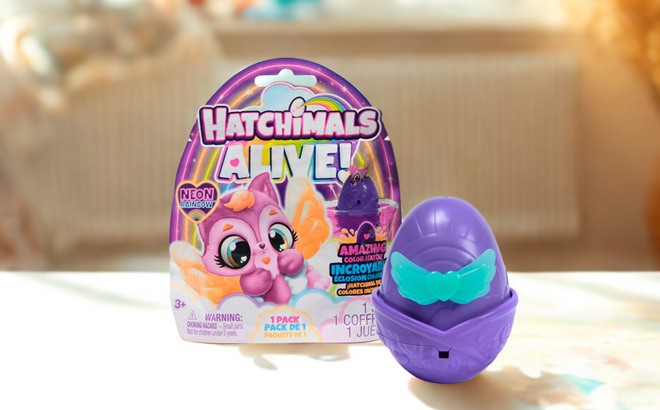 Hatchimals Alive Neon Rainbow