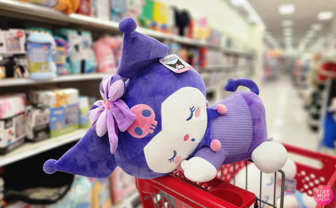 Hello Kitty Kuromi Sleeping Plush