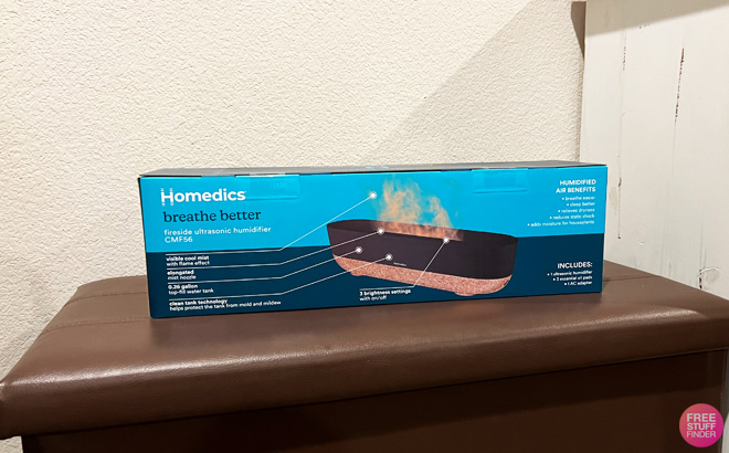 HoMedics Fireside Plus Gal Top Fill Ultrasonic Humidifier