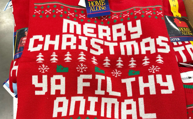 Home Alone Holiday Sweaters at Sams Club