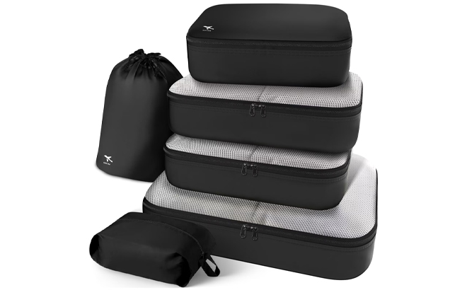 Hotor 6 Piece Packing Cubes