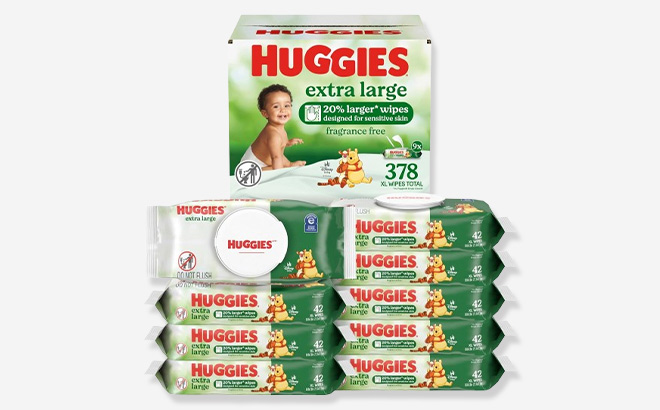 Huggies Extra Large Baby Wipes
