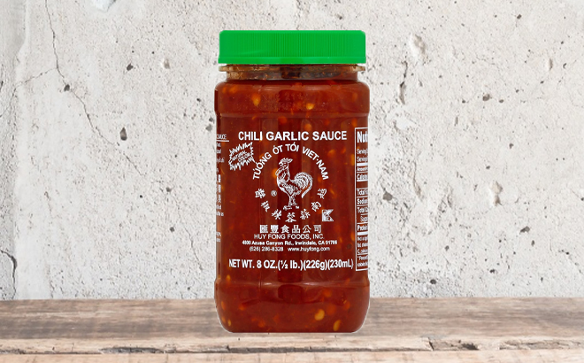 Huy Fong Chili Garlic Sauce 8 oz
