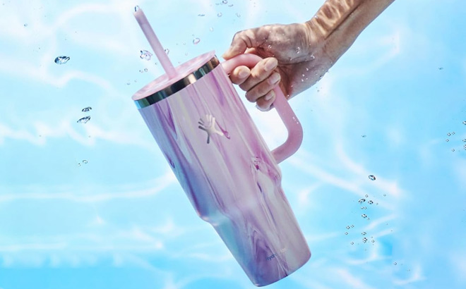 Hydro Flask 40 oz Travel Tumbler in Jelly Pink Color Hydro Flask 40 oz Travel Tumbler in Jelly Pink Color