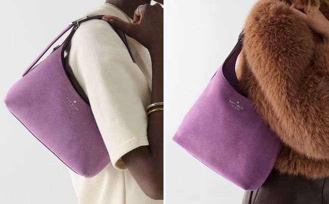 Kate Spade Outlet 454 Suede Mini Crossbody and 454 Suede Small Shoulder Bag Kate Spade Outlet 454 Suede Mini Crossbody and 454 Suede Small Shoulder Bag