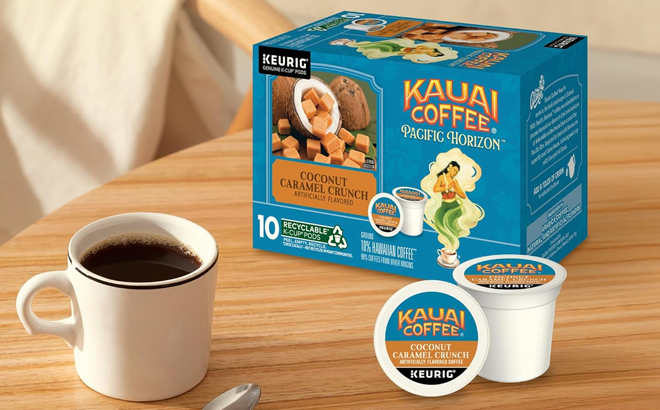 Kauai Coffee 10 Count Medium Roast K Cup Pods