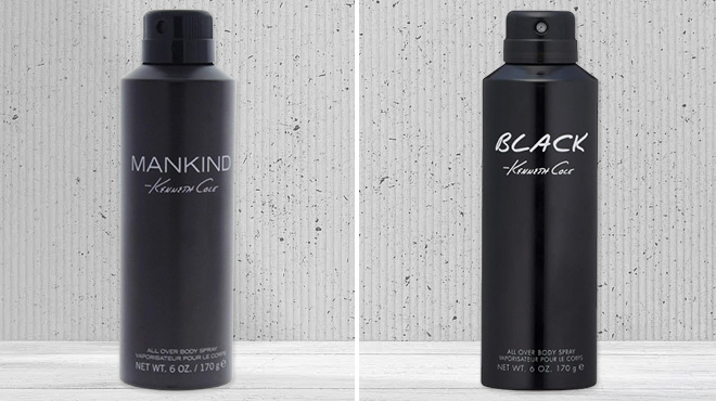 Kenneth Cole Mankind Eau de Toilette Spray Cologne and Black All Over Body Spray