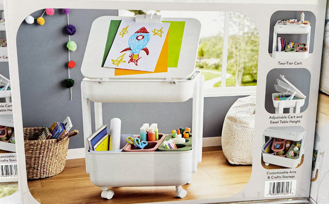 Kids Craft Cart Kids Craft Cart