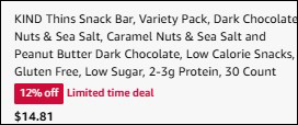 Kind Snack Bars Final Price