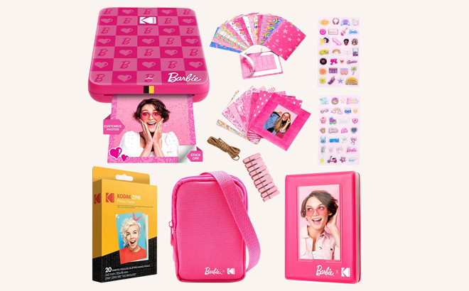 Kodak x Barbie Mobile Photo Printer Bundle Kodak x Barbie Mobile Photo Printer Bundle