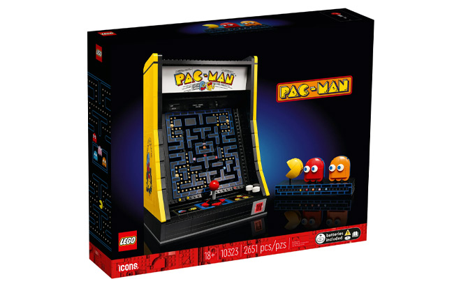 LEGO Icons PAC MAN 2651 Piece Building Set