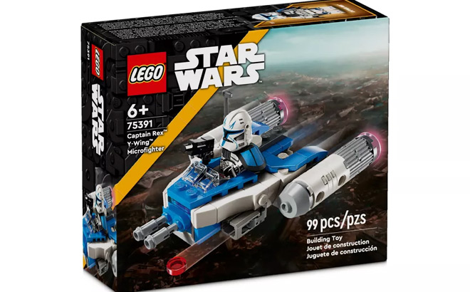 LEGO Star Wars Captain Rex Y Wing Microfighter Building Toy LEGO Star Wars Captain Rex Y Wing Microfighter Building Toy