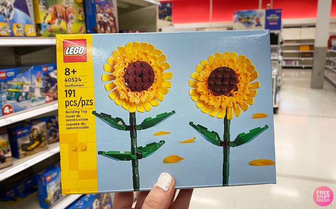 LEGO Sunflowers 191 Piece Building Toy Set LEGO Sunflowers 191 Piece Building Toy Set