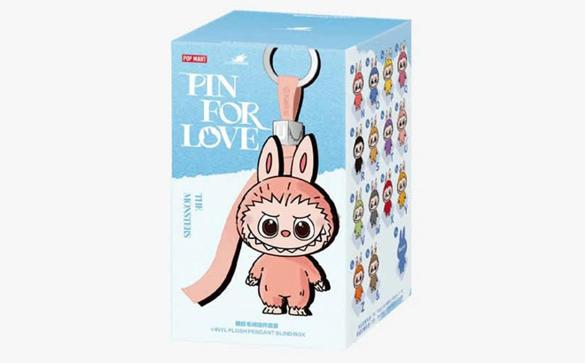 Labubu V4 Pin for Love Plus Pendant Blind Box