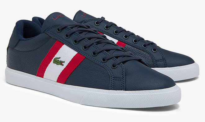 Lacoste Mens Lace Up Sneakers Lacoste Mens Lace Up Sneakers
