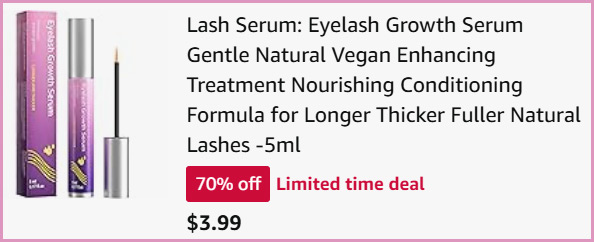Lash Serum at Checkout