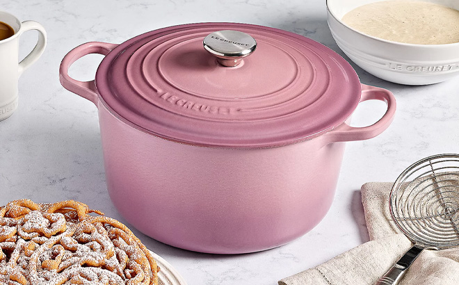 Le Creuset Traditional 6 5 Quart Enameled Cast Iron Round Deep Oven