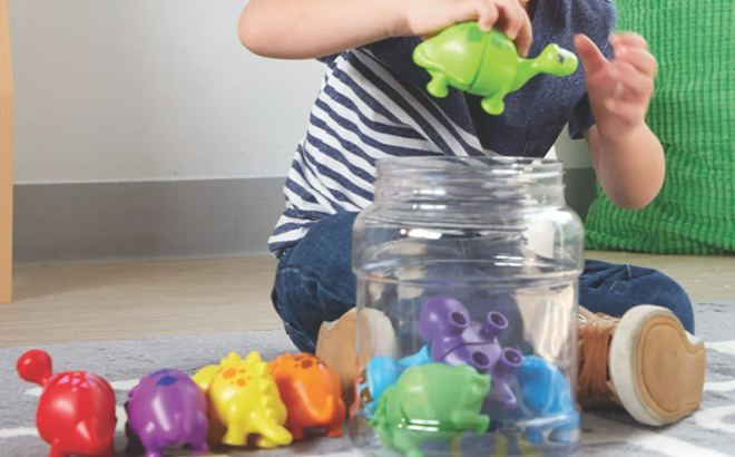 Learning Resources Snap n Learn Matching Dino Figure