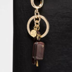 Lululemon Everywhere Belt Bag Charm Keychain in Brown Color