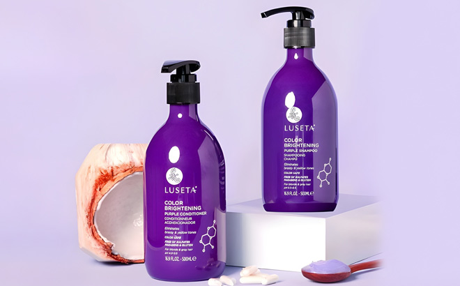 Luseta Purple Shampoo and Conditioner Set Luseta Purple Shampoo and Conditioner Set