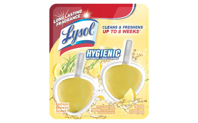 Lysol Automatic In The Bowl Toilet Cleaner 2 Pack Lysol Automatic In The Bowl Toilet Cleaner 2 Pack