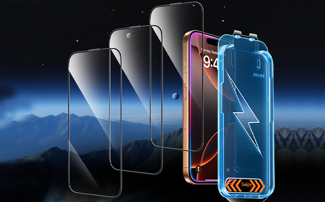 MKEKE iPhone Screen Protector 3 Pack