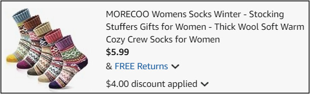 MORECOO Womens Socks Winter Checkout MORECOO Womens Socks Winter Checkout