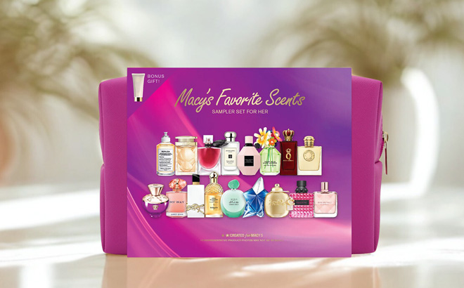 Macys 18 Piece Favorite Scents Sampler Set
