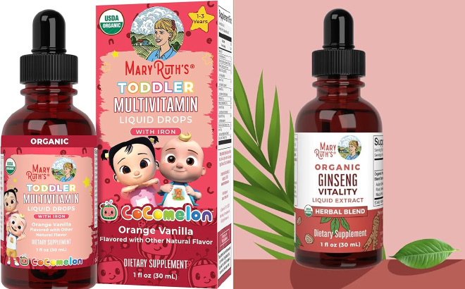 MaryRuth Organics CoComelon Toddler Kids Multivitamin MaryRuth Organics CoComelon Toddler Kids Multivitamin