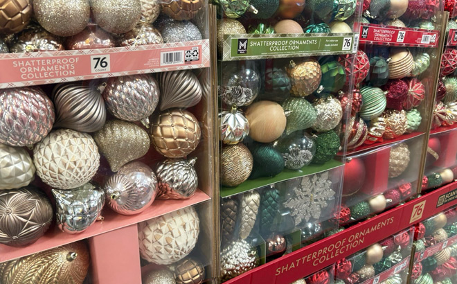 Members Mark 76 Piece Shatterproof Ornaments Members Mark 76 Piece Shatterproof Ornaments
