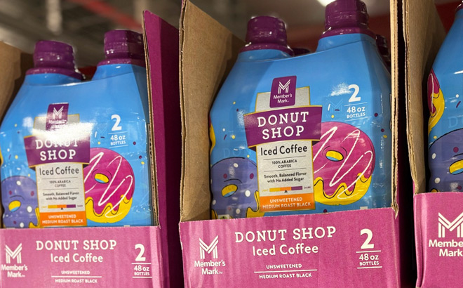 Members Mark Donut Shop Iced Coffee 2 Pack