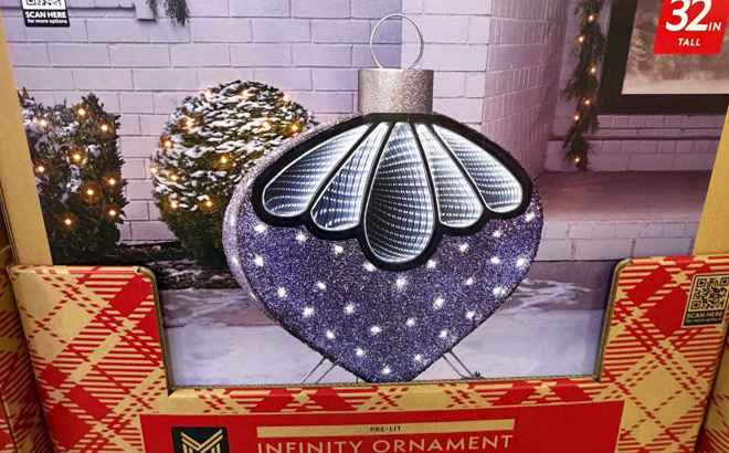 Members Mark PreLit Infinity Ornament Decor