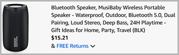 MusiBady Deep Bass Portable Speaker Screenshot MusiBady Deep Bass Portable Speaker Screenshot