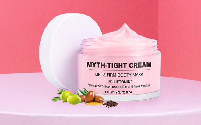 MythosFlow Cellulite Cream on the Table