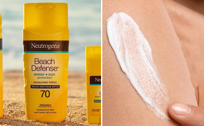 Neutrogena Sunscreen Lotion Beach Defense