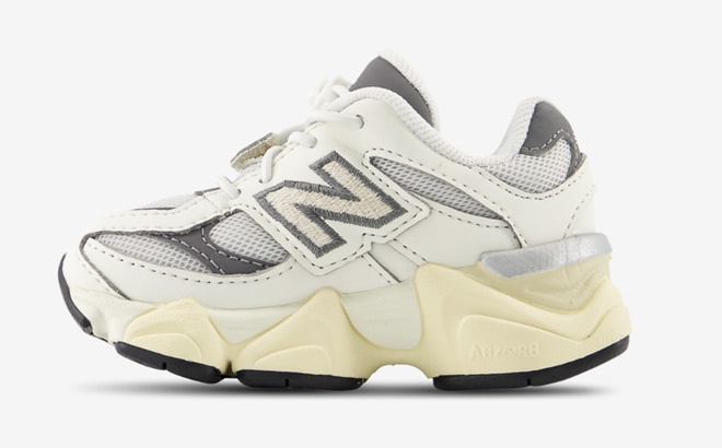New Balance 9060 Toddler Boys Shoe on Light Gray Background