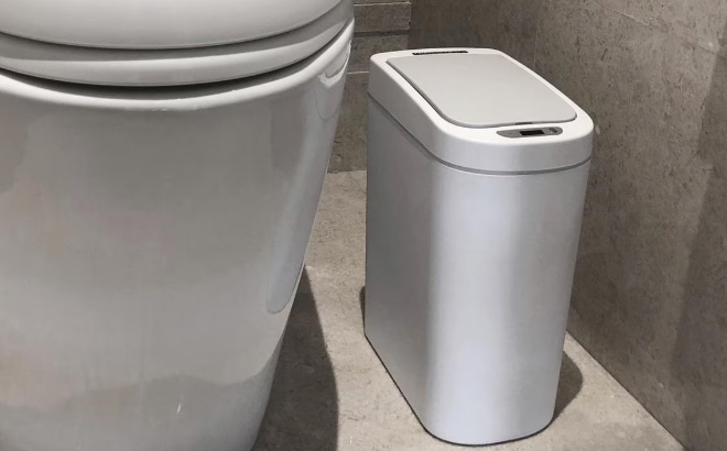 Nine Stars Automatic Bathroom Trash Can
