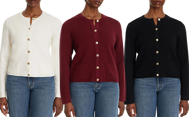 Nine West Womens Cardigans Nine West Womens Cardigans