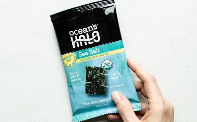 Oceans Halo Organic Trayless Seaweed Snack Oceans Halo Organic Trayless Seaweed Snack