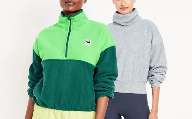 Old Navy Microfleece Sweatshirts
