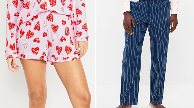 Old Navy Sunday Sleep Knit Jersey Shorts and Poplin Pajama Pants Old Navy Sunday Sleep Knit Jersey Shorts and Poplin Pajama Pants