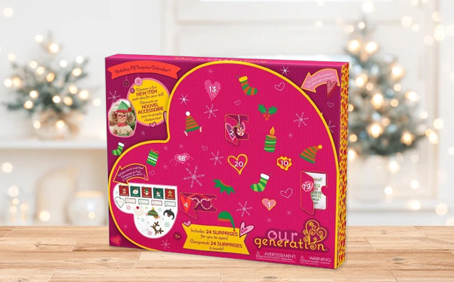 Our Generation Holiday Elf Surprise Advent Calendar
