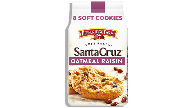 Pepperidge Farm Santa Cruz Oatmeal Raisin Cookies