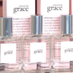 Philosophy Mini EDT Spray Fragrance Trio on a Table