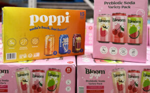 Poppi and Bloom Pop Soda Variety Packs at Sams Club