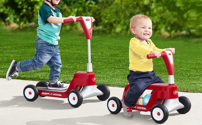 Radio Flyer Scoot 2 Scooter Ride On